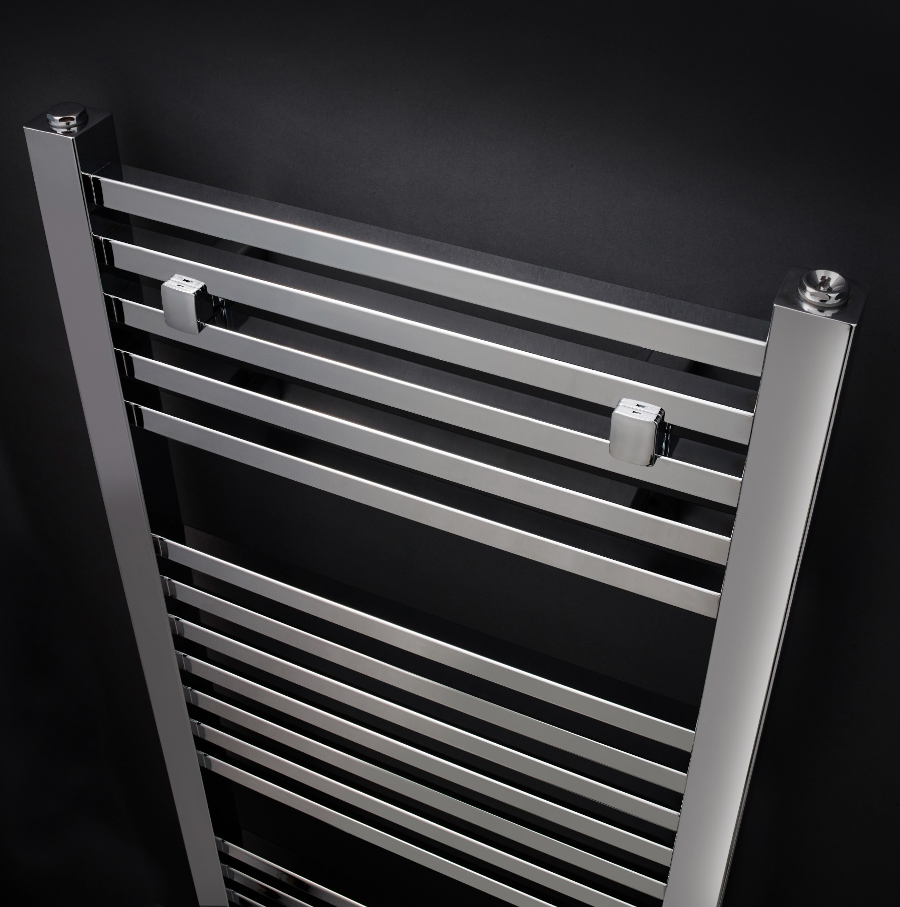 Arno Heated Towel Rail 800 x 500mm Square Ladder - Chrome