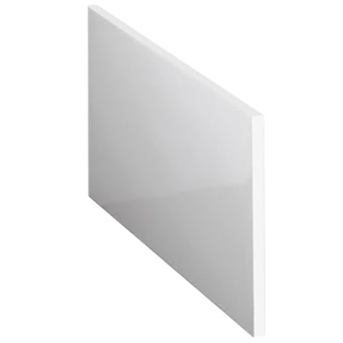 P Shaped 700mm Acrylic Bath End Panel
