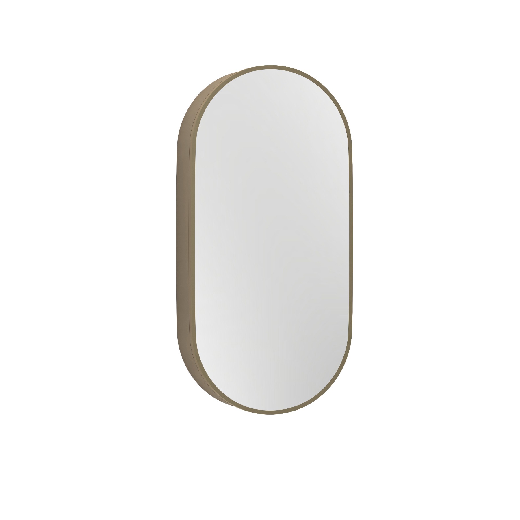 Avenza 500 x 1000mm Cabinet Bathroom Mirror Sleek Modern Capsule Design - Multiple Colours