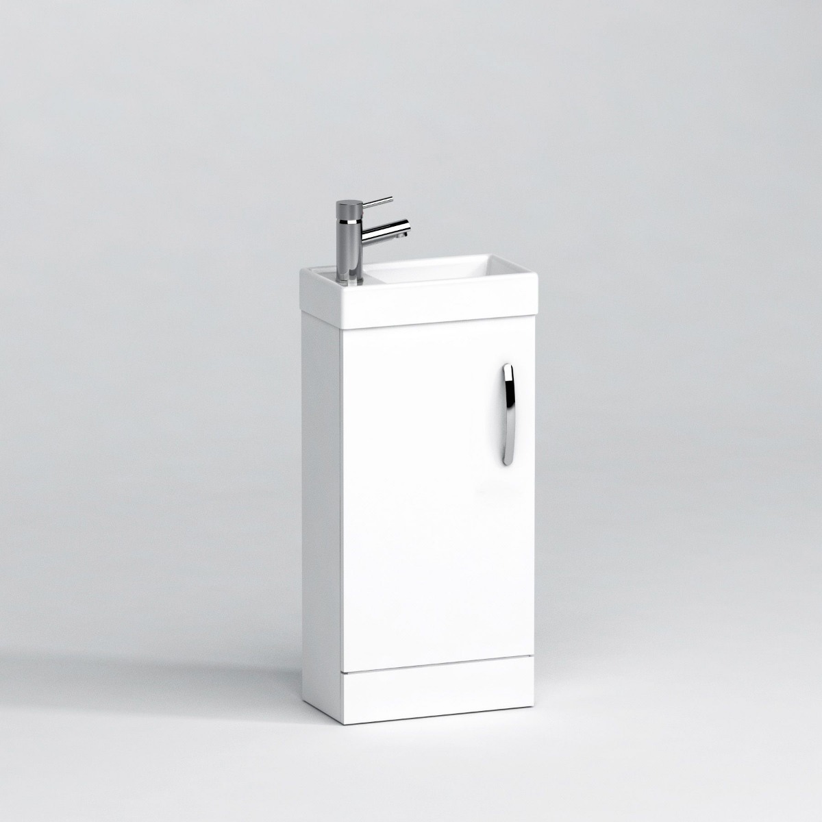 1200 x 900mm Single Sliding Shower Enclosure Suite with Como Vanity Unit & Toilet