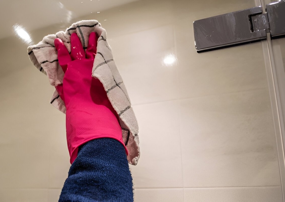 Shower Screen Cleaning