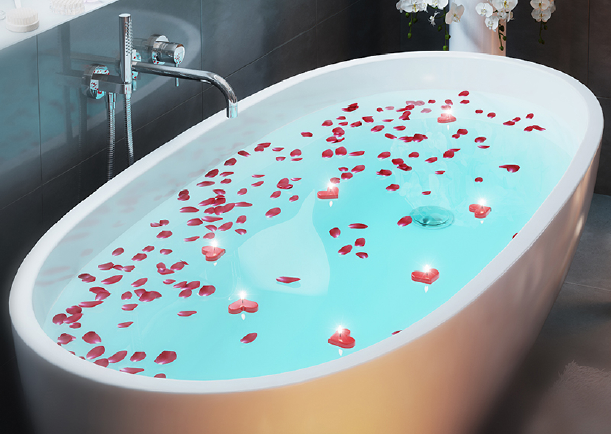 Perfect Baths to Share with Your Partner