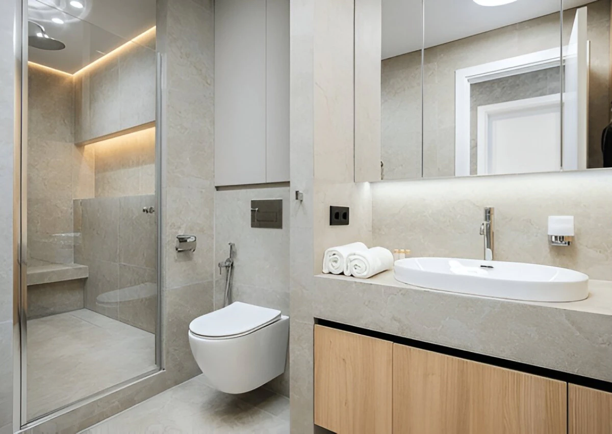 gery bathroom