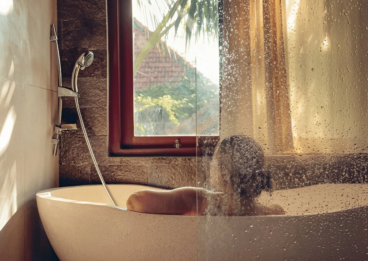 hot bathing