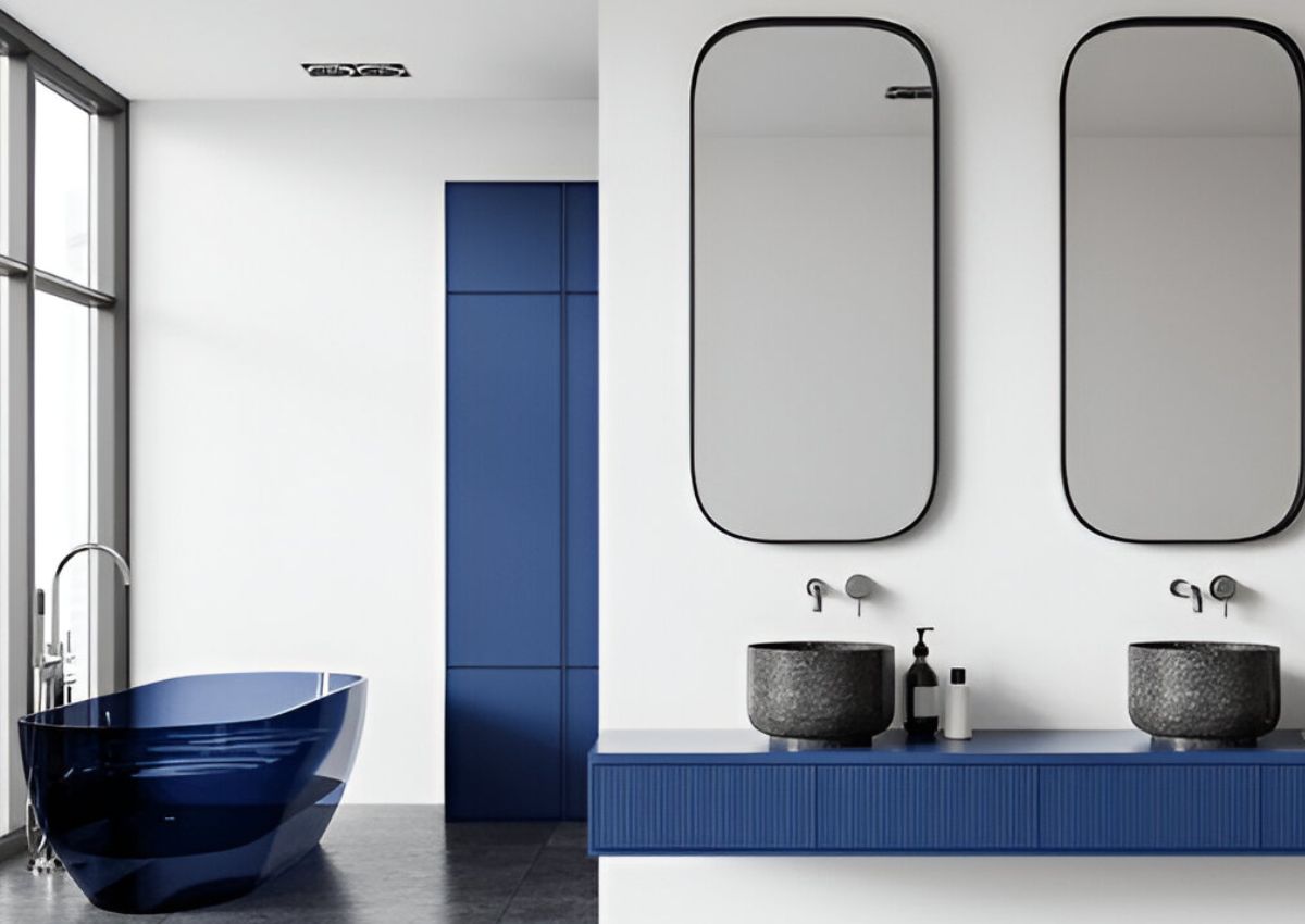blue bathroom ideas