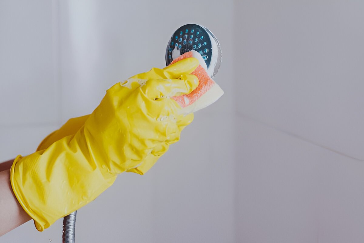 DIY Shower Head Cleaning