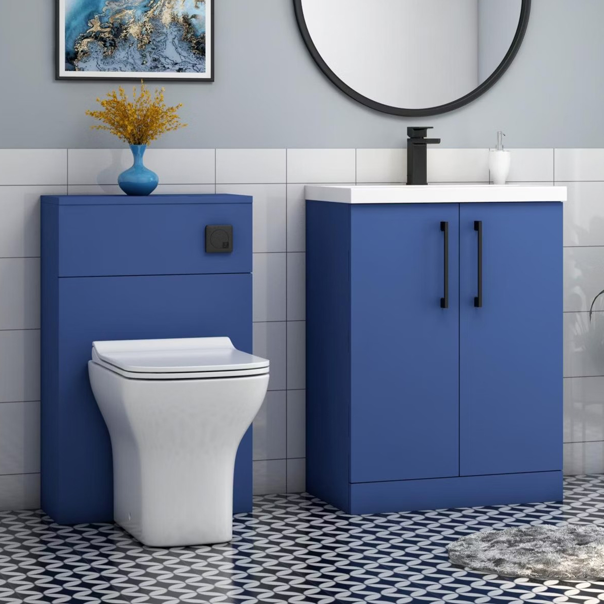 Modena Bathroom Furniture Floor Standing Vanity Unit